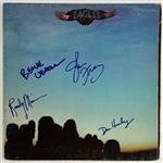 The Eagles: Group Signed Self-Titled Debut Album w/ 4 Original Members! (Epperson/REAL LOA)