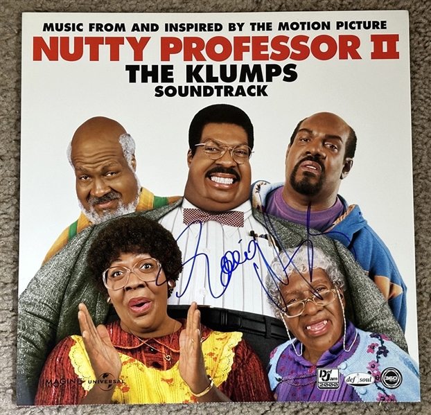 Eddie Murphy Signed "Nutty Professor II" 12"x12" Promo Flat for Soundtrack (Third Party Guaranteed)
