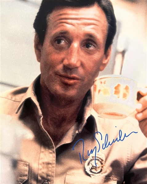 Roy Scheider Signed 8" x 10" Jaws Photo (Third Party Guaranteed)