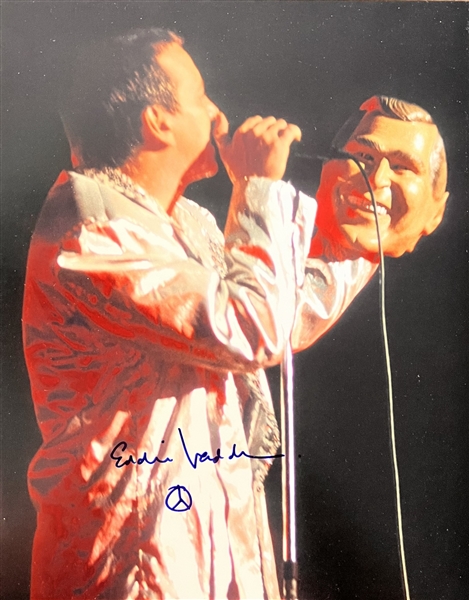 Pearl Jam: Eddie Vedder Signed 11" x 14" Photo (K9 COA)(Third Party Guaranteed)