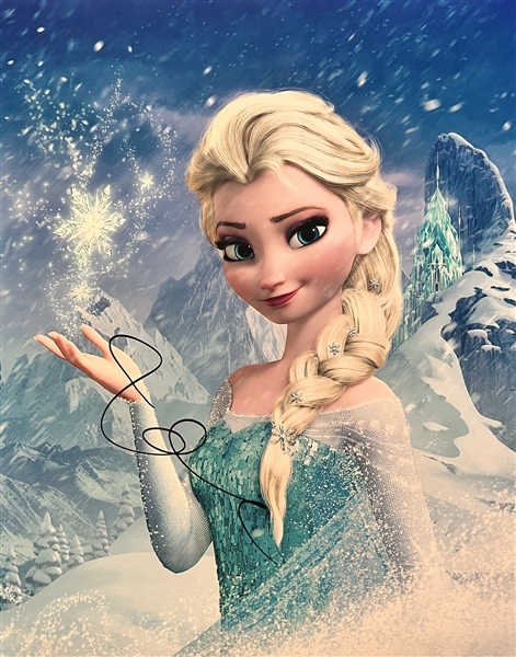 Frozen: Idina Menzel Signed 11" x 14" Elsa Photo (Third Party Guaranteed)