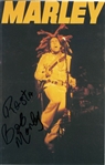 Bob Marley Signed 3.5” x 5.5” Postcard Photo (Roger Epperson/REAL Authentication) 