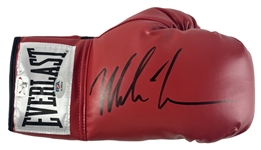 Mike Tyson Signed Everlast Boxing Glove (PSA/DNA)