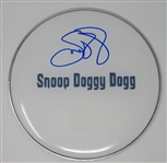 Snoop Doggy Dogg Signed Custom 12-Inch Drumhead (JSA COA)