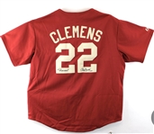 Roger Clemons Signed Astros #22 Jersey (Beckett/BAS)