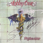 Motley Crue Group Signed "Dr. Feelgood" Record Album (4 Sigs)(Third Party Guaranteed)
