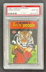 Tiger Woods 1997 Cardwon Promo Trading Card Graded Gem Mint 10! (PSA/DNA)