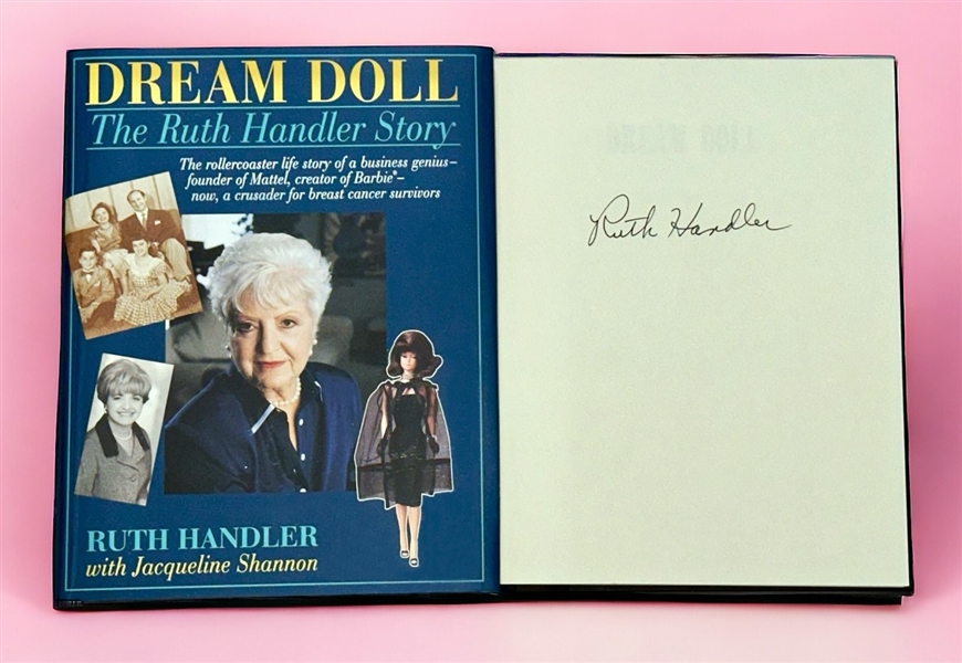 Dream Doll: The Ruth Handler Story Signed H/C 1st Edition Book! Pristine!  (Third Party Guarantee)