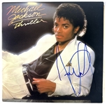 Michael Jackson In-Person Signed "Thriller" Record Album with Bold Autograph! (Beckett/BAS LOA)