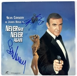 Sean Connery & Kim Basinger ULTRA RARE Dual In-Person Signed "Never Say Never Again" Laser Disc (Beckett/BAS LOA)