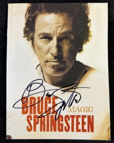 Bruce Springsteen Signed Promotional Booklet (Third Party Guaranteed)
