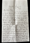 (Jesse James) Frank James Incredible 20-Page Handwritten Letter to Wife While Awaiting Trial for Murder & Robbery (Third Party Guaranteed)