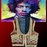 Jimi Hendrix’s Personally Owned and Worn Vest (Father Al Hendrix Provenance) 