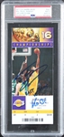 Shaquille ONeal Signed & Inscribed 2011 Ticket for "Last Game vs Kobe" (PSA/DNA Encapsulated)