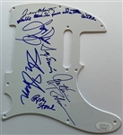 Sly and the Family Stone: Group Signed Telecaster Pickguard w/ Sly, Freddie, & More! (7 Sigs)(JSA LOA)