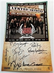 Lynyrd Skynyrd: Group Signed "One More For The Fans" Promo Poster (9 Sigs)(Third Party Guaranteed)