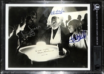 Star Wars A New Hope RARE Cantina Scene Signed 8" x 10" Photo with Guinness, Ford, Hamill & Mayhew (Beckett/BAS Encapsulated)(Grad Collection)