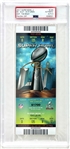 Tom Brady Signed Super Bowl LI Game Ticket :: PSA/DNA Authenticated & Encapsulated