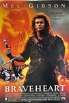 Mel Gibson Signed 27" x 40" Braveheart Poster (Celebrity Authentics)
