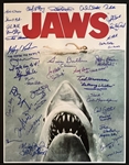 Jaws: Incredible Cast Signed 24" x 36" Poster w/ 36 Signatures! (K9 Graphs LOA)(Third Party Guaranteed)