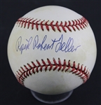 "Rapid" Robert Feller Signed OAL Baseball (Beckett/BAS)