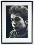 Bob Dylan Signed 18" x 27" Limited Edition Jim Marshall Photograph, Greenwich Village 1963 (Genesis Publications)(Epperson/REAL LOA)