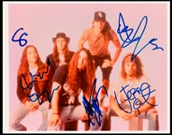 Vintage PEARL JAM Group Signed Photograph (5/Sigs) (Beckett/BAS)