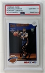 Zion Williamson Signed 2019 NBA Hoops #296 Rookie Card w/ Gem Mint 10 Auto! (PSA/DNA Encapsulated)