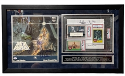 Star Wars: Multi-Signed Display Piece w/ Fisher, Daniels, Hamill, Guinness & More! (10 Sigs)(PSA/DNA)