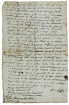 Andrew Jackson Signed Handwritten 1789 Legal Document (Beckett/BAS LOA)