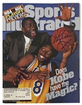 Laker Legends: Kobe Bryant & Magic Johnson Signed April 27, 1998 Sports Illustrated Magazine (JSA & BAS)