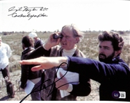 Star Wars: Ultra Rare George Lucas & Gil Taylor Signed 8" x 10" Photo (Beckett/BAS)(Grad Collection)