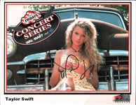 Taylor Swift Signed 8" x 10" "Big Machine Records" Promo Photo w/ Full Name Autograph(JSA LOA)