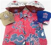 Atlanta Falcons: Lot of 5 Pro Bowl Mike Mularkey Signed Pieces including Hats, Footballs, and Mikes Shirt! (JSA) 