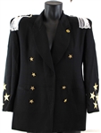 Janet Jackson Circa 1990s Owned & Stage Worn "Military Style" Black Jacket (Gotta Have It and PATE Booking)