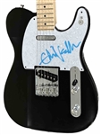 Pearl Jam: Eddie Vedder In-Person Signed Telecaster Style Electric Guitar with Photo Proof (Beckett/BAS LOA)