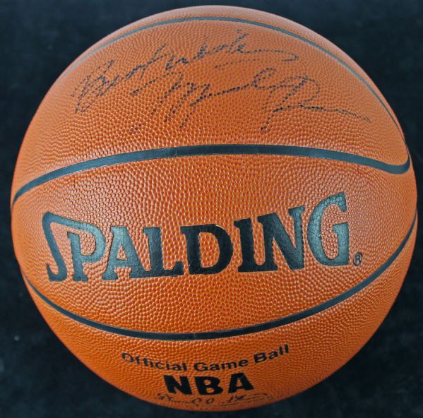Michael Jordan Superb Signed Spalding NBA Leather Game Model Basketball w/"Best Wishes" Insc. (PSA/DNA)