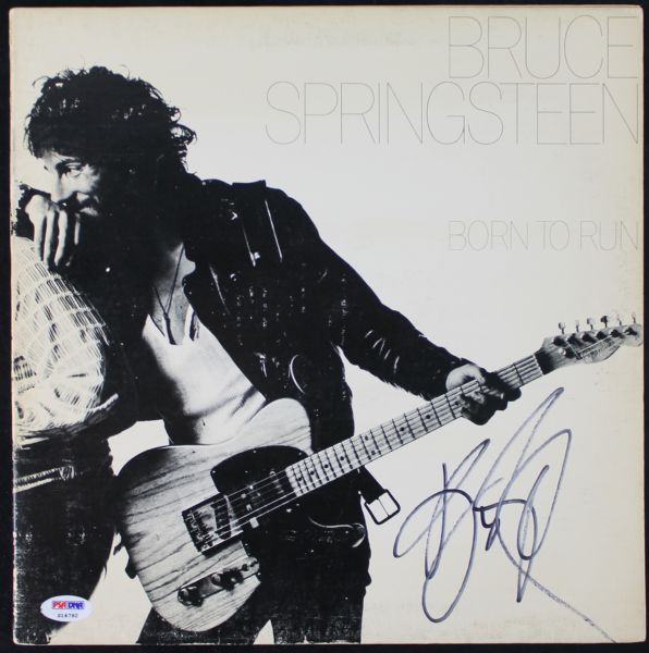 Bruce Springsteen Signed "Born to Run" Record Album (PSA/DNA)