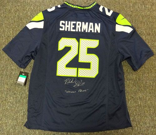 signed seahawks jersey