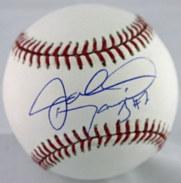Johnny Manziel Signed OML Baseball (PSA/DNA RookieGraph)