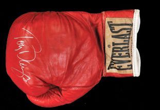 Vintage Fighting-Era Tony Danza Signed Boxing Glove (JSA)