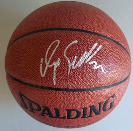 Dominique Wilkins Signed I/O Spalding Basketball (PSA/DNA)