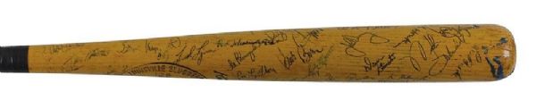 Ted Williams Used & Signed Baseball Bat w/DiMaggio, Maris & Many More! (PSA/DNA)