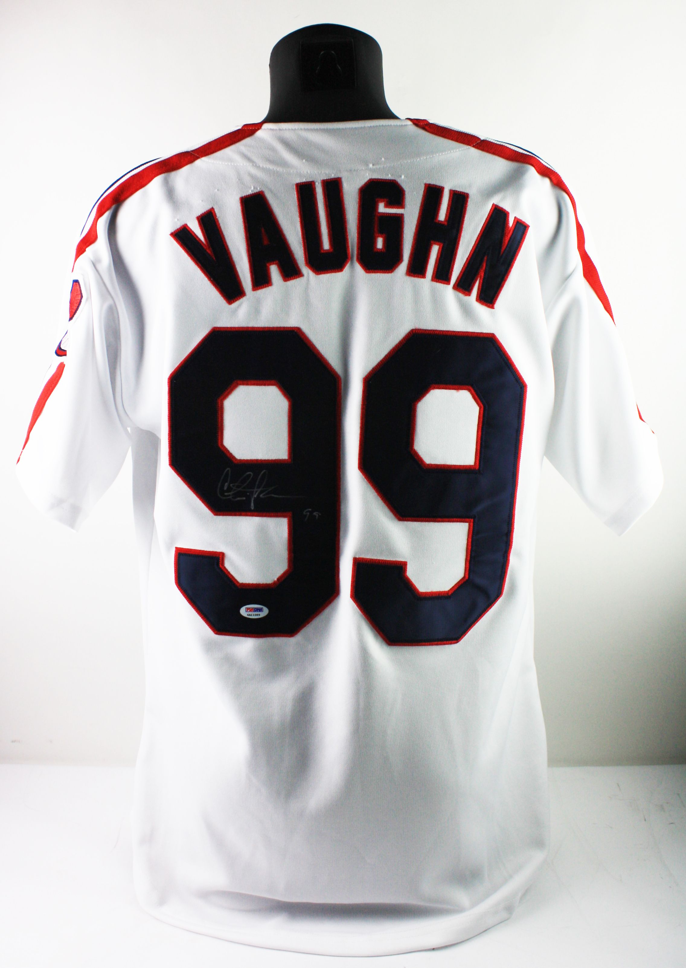 Lot Detail - Charlie Sheen Autographed Ricky Vaughn Wild Thing
