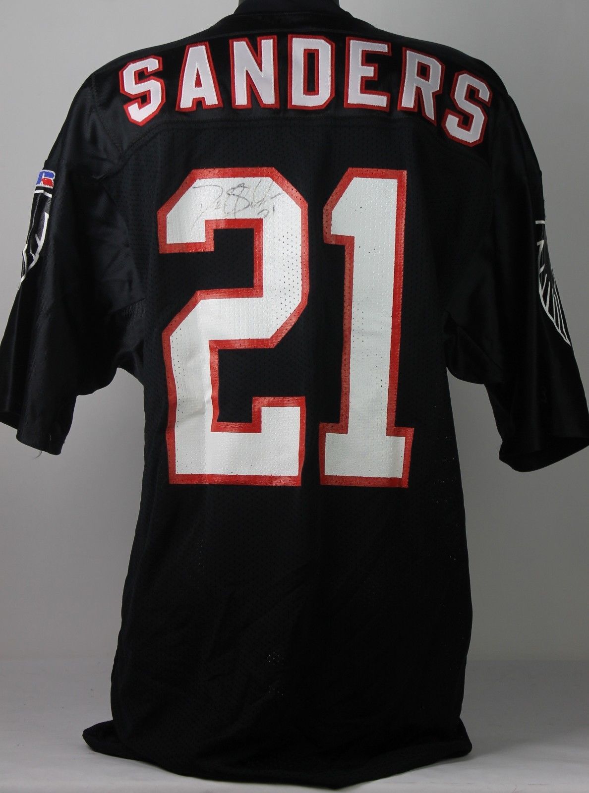 1992 Deion Sanders Game Worn & Signed Atlanta Falcons Jersey