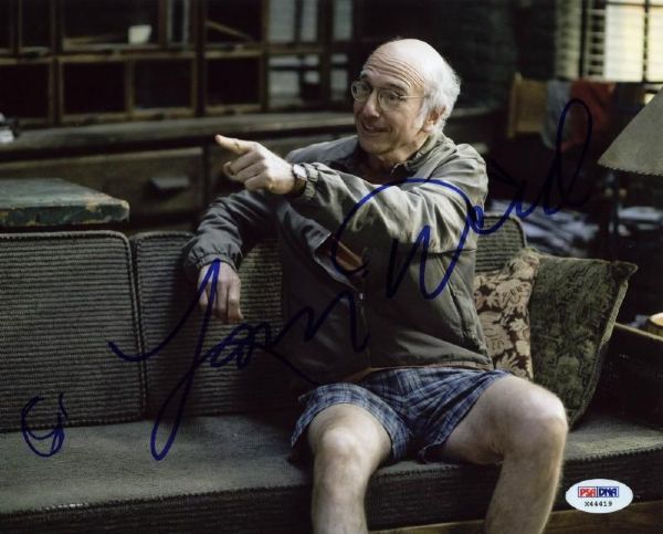 Larry David Signed 8" x 10" Photo from "Curb Your Enthusiasm" (PSA/DNA)