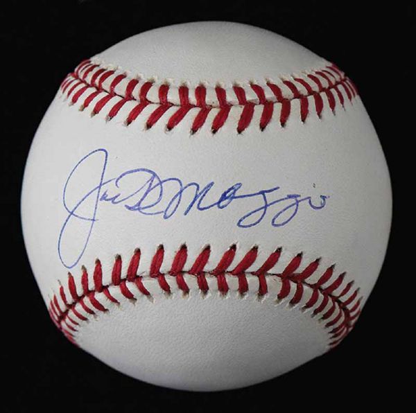 Joe DiMaggio Superbly Signed OAL Baseball (JSA)