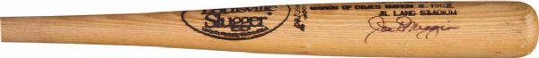 Joe DiMaggio Signed Louisville Slugger Baseball Bat (PSA/JSA Guaranteed)