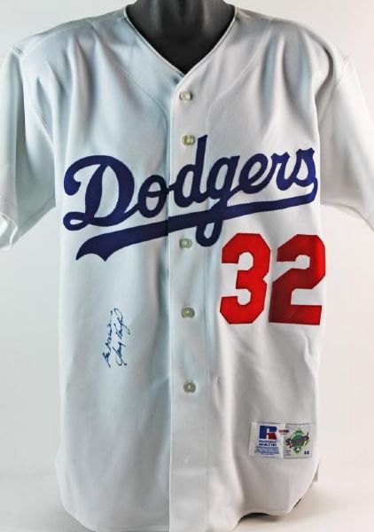 Sandy Koufax Signed Rawlings Dodgers Jersey (PSA/DNA)