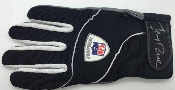 Jerry Rice Game Used & Signed NFL Wide-Reciever Glove (PSA/JSA Guaranteed)